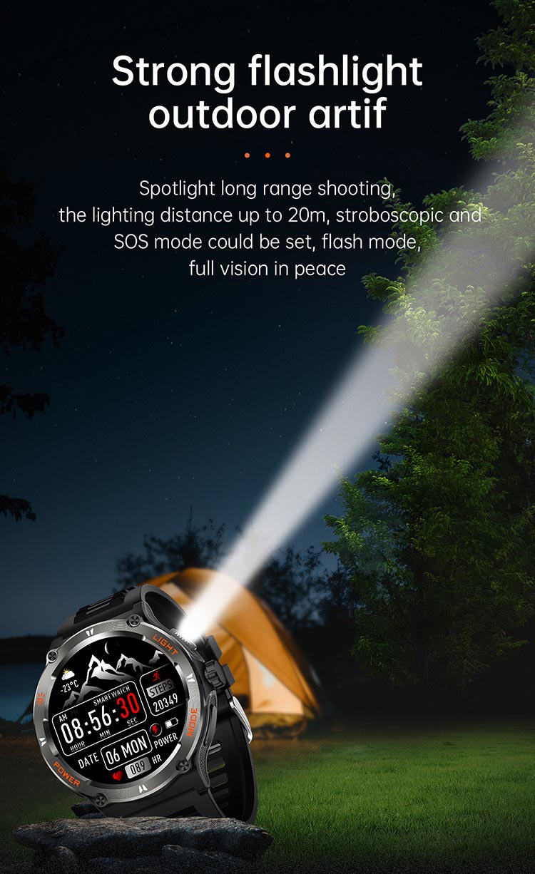 kt76 strong flashlight